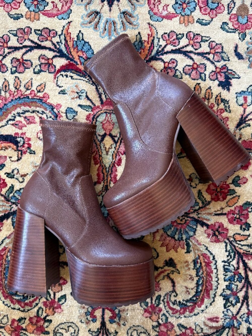 Steve Madden Kyana Platform Boots Size 7